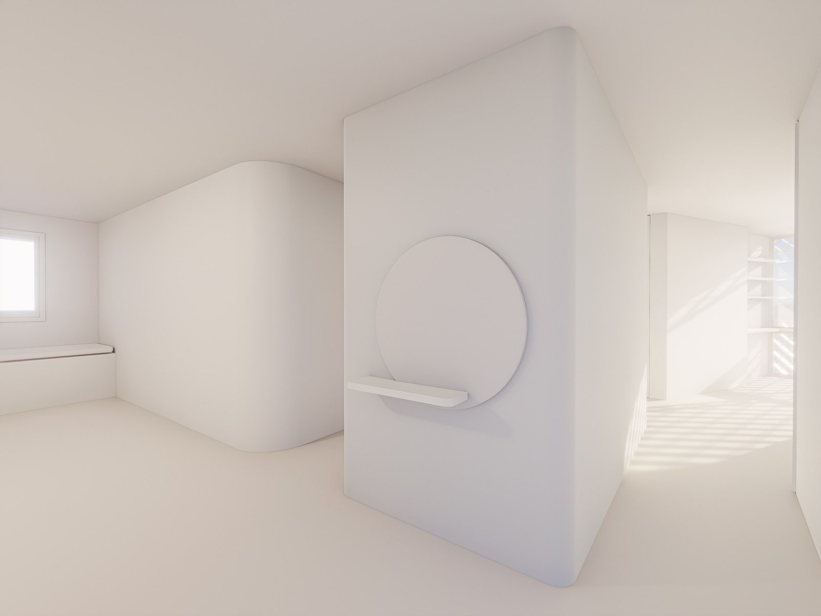 Imagen 3D del volumen curvo propuesto