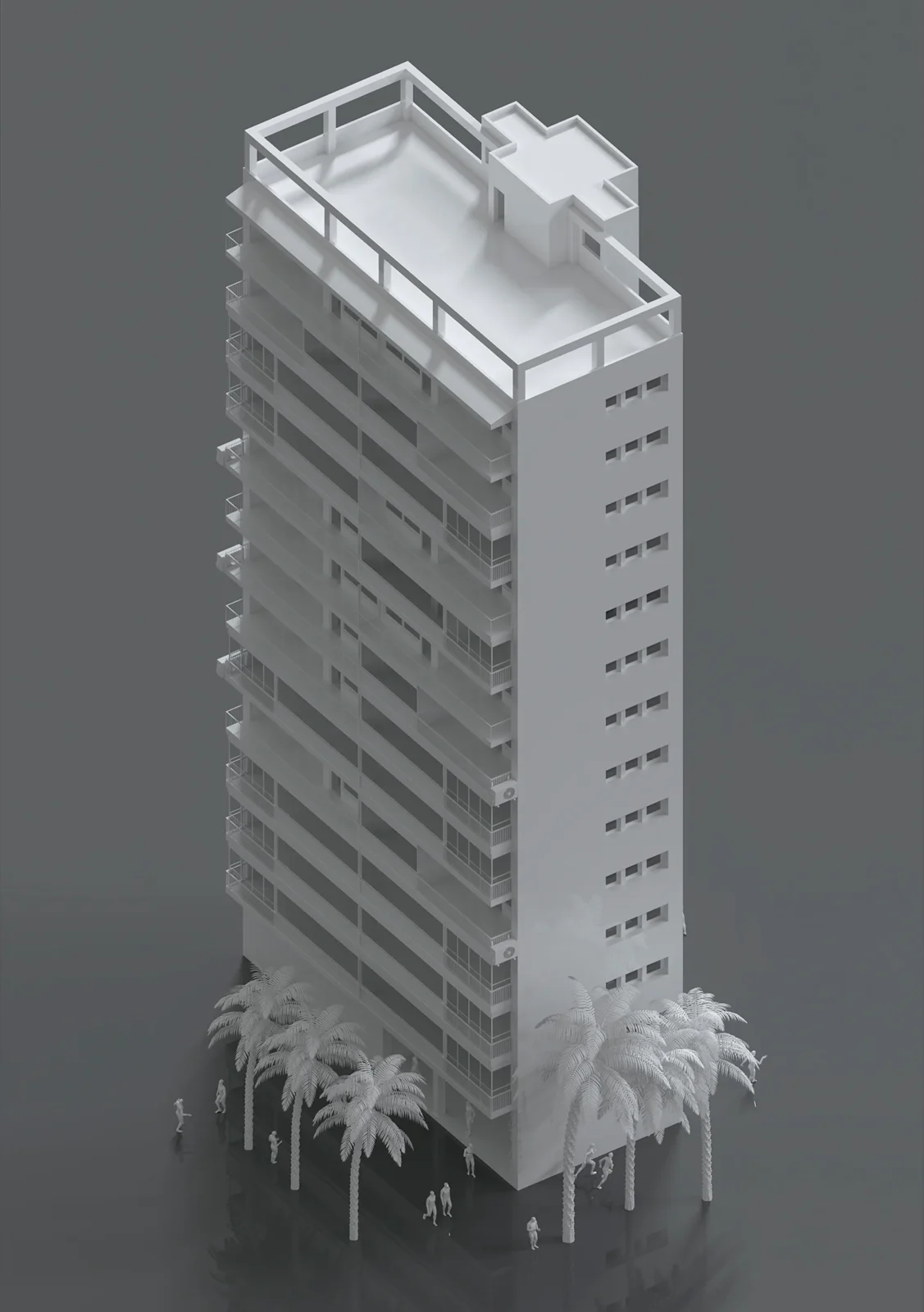 Torre residencial: proyecto académico