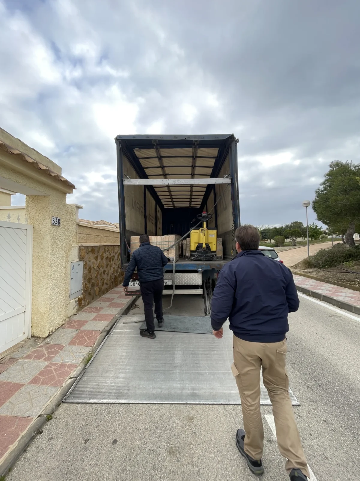 Vaciado de la vivienda antes de empezar la obra
