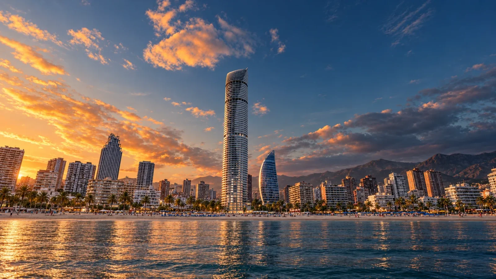 La torre al atardecer
